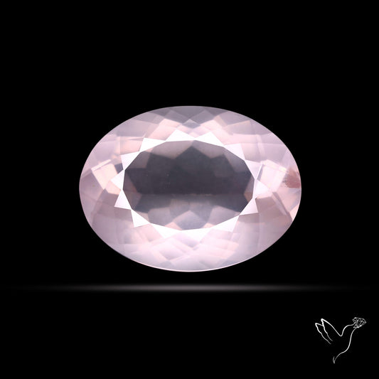 Faceted Rose Quartz