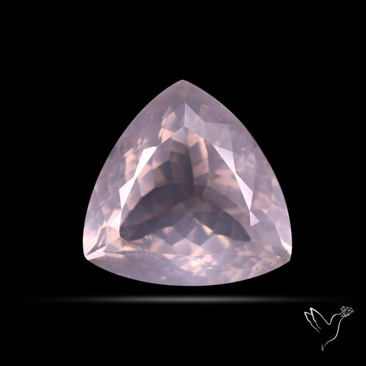 Faceted Rose Quartz