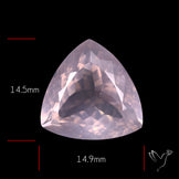 Faceted Rose Quartz