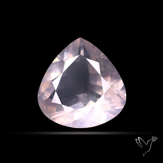 Faceted Rose Quartz