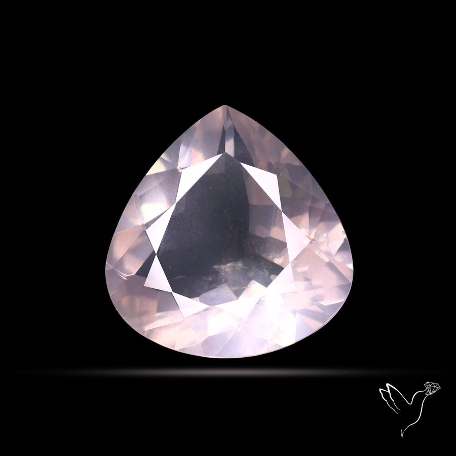 Faceted Rose Quartz