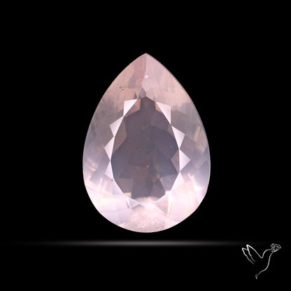 Faceted Rose Quartz