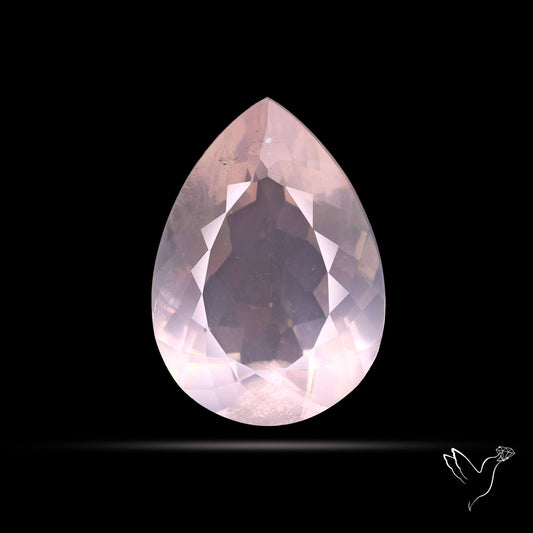 Faceted Rose Quartz