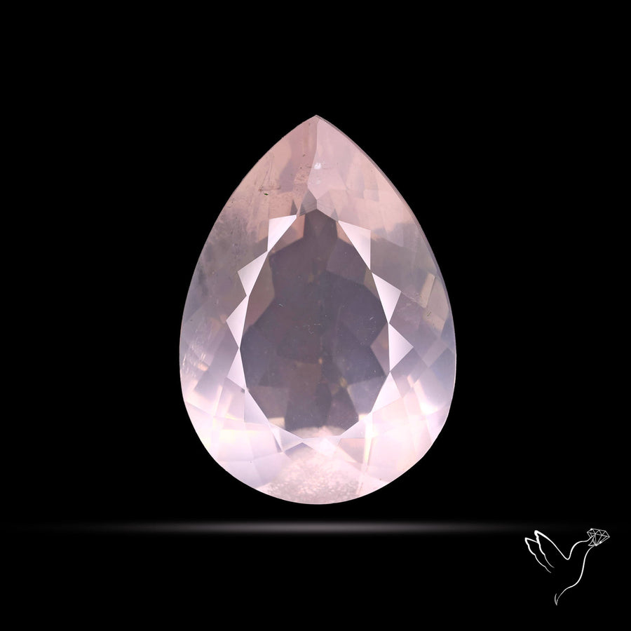 Faceted Rose Quartz