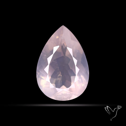 Faceted Rose Quartz