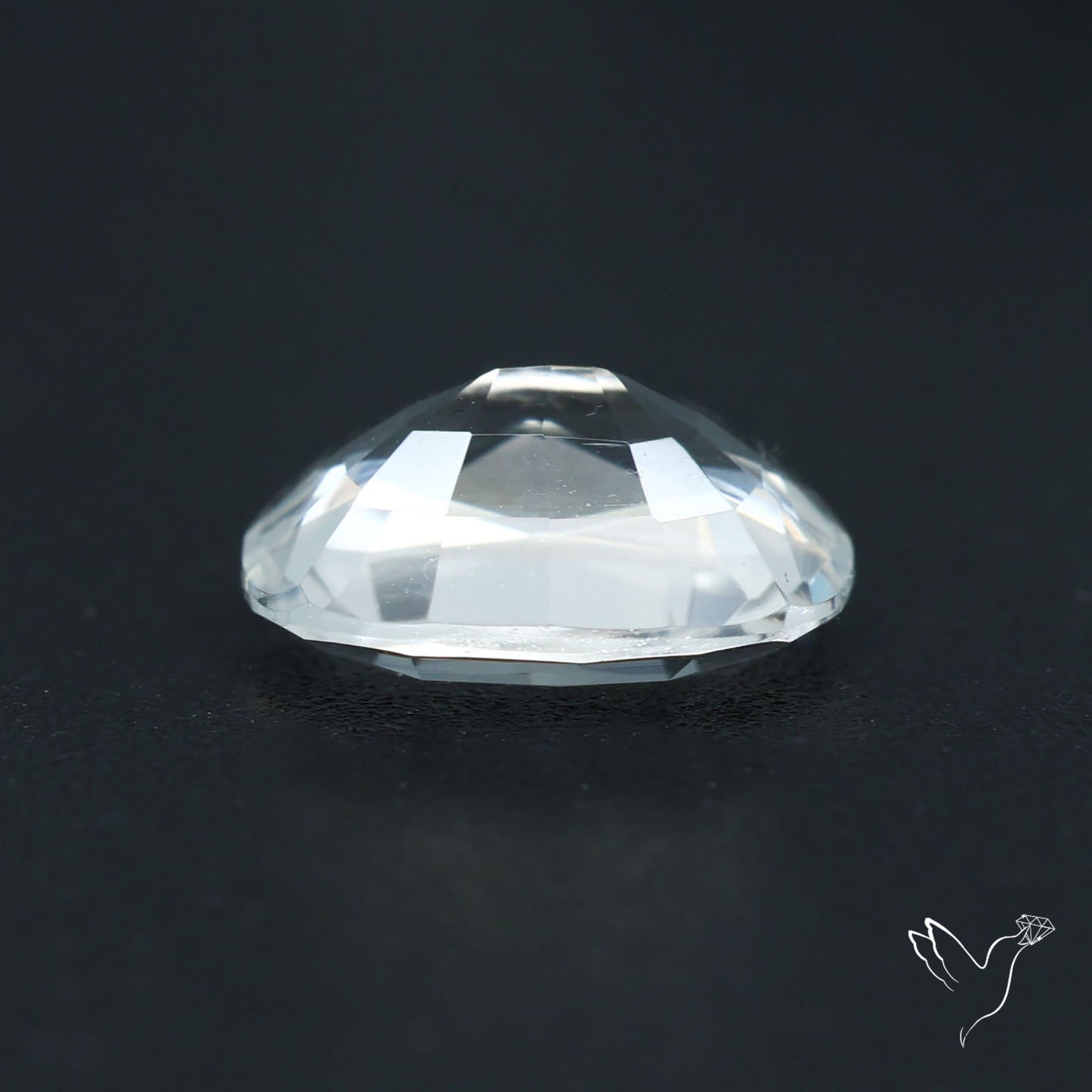 Himalayan Clear Quartz Faceted Fine Cut Gemstone