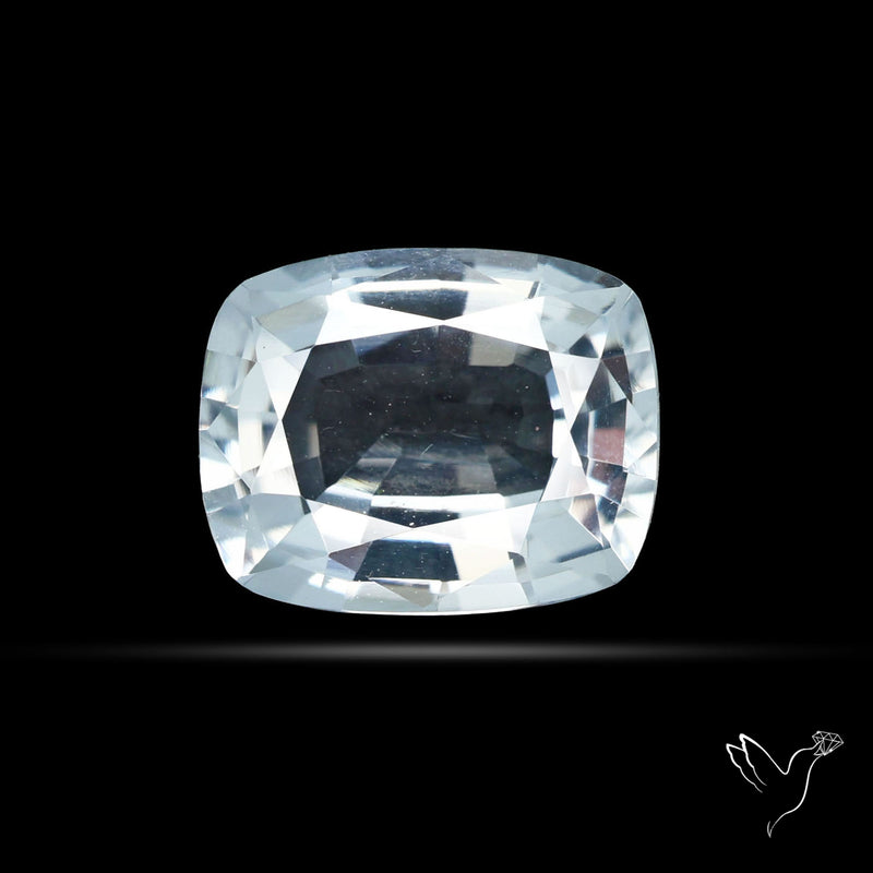 Himalayan Clear Quartz Faceted Fine Cut Gemstone