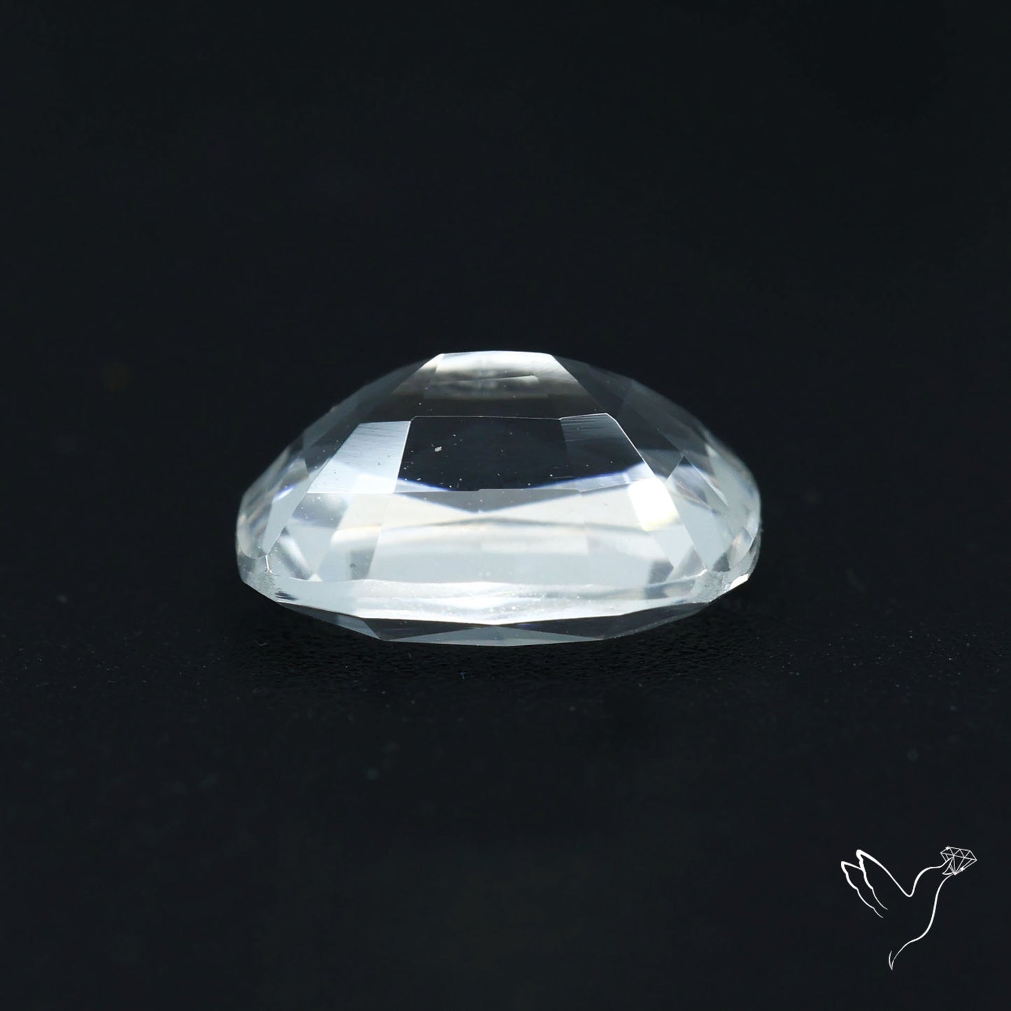 Himalayan Clear Quartz Faceted Fine Cut Gemstone
