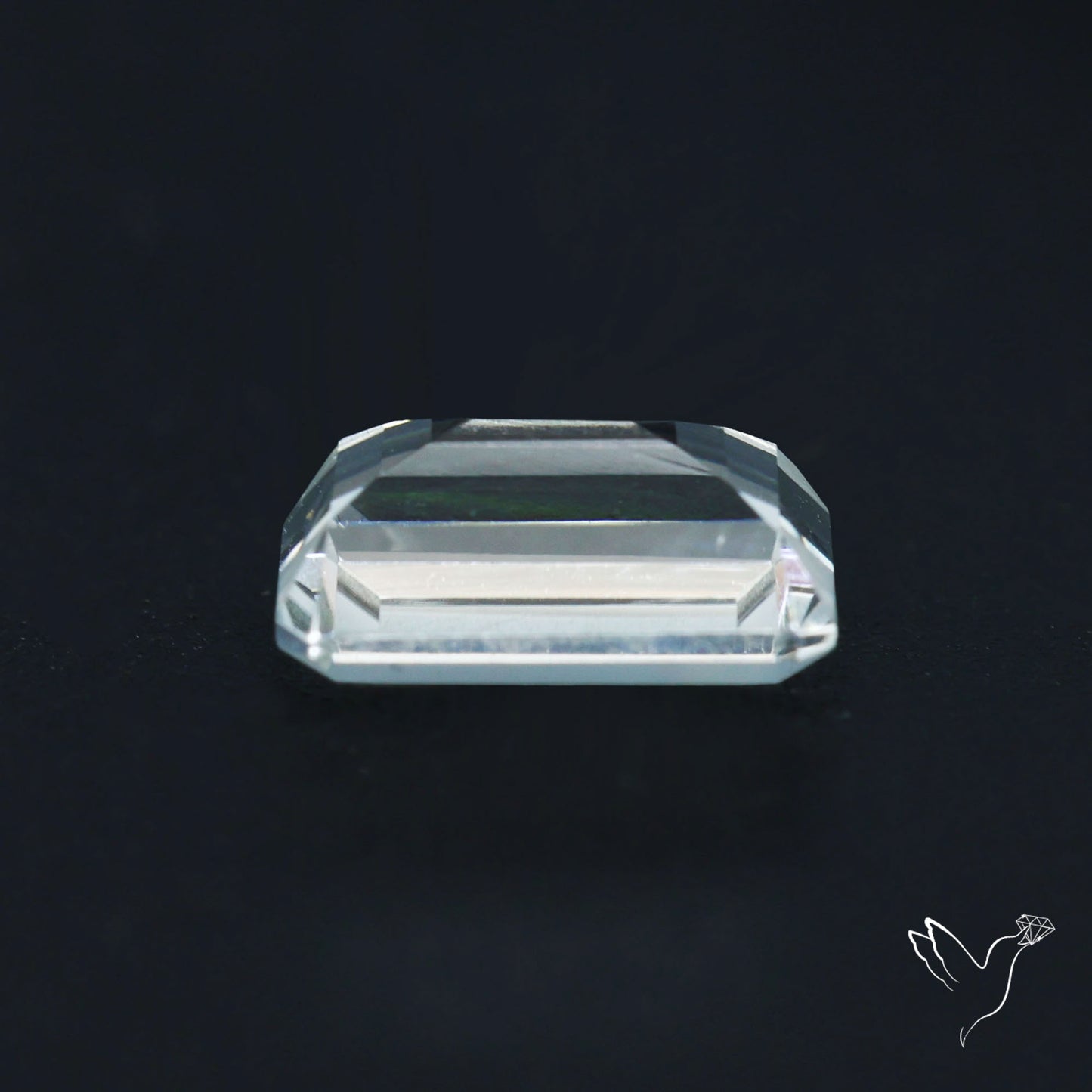 Himalayan Clear Quartz Faceted Fine Cut Gemstone