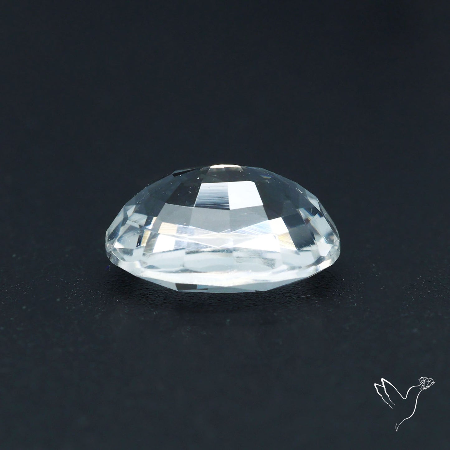 Himalayan Clear Quartz Faceted Fine Cut Gemstone