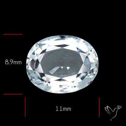 Himalayan Clear Quartz Faceted Fine Cut Gemstone