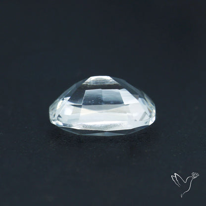 Himalayan Clear Quartz Faceted Fine Cut Gemstone