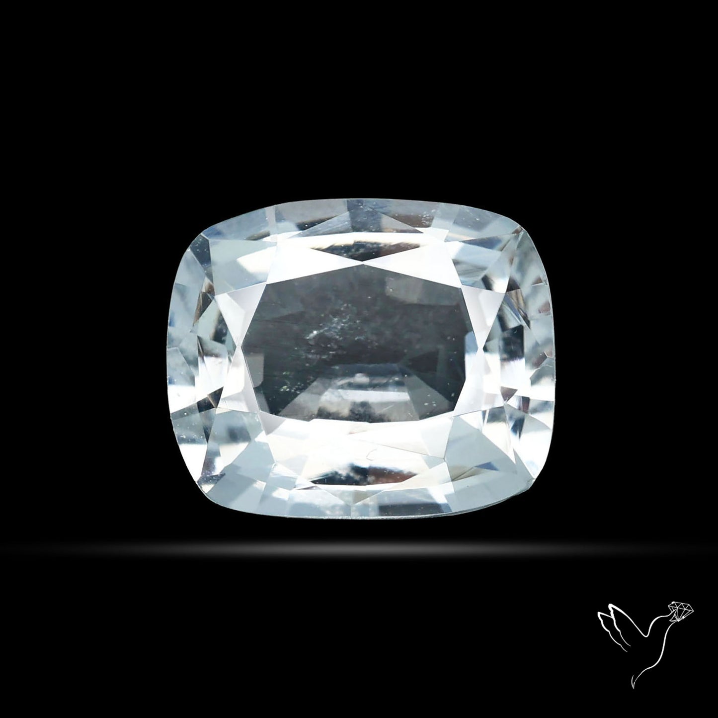 Himalayan Clear Quartz Faceted Fine Cut Gemstone