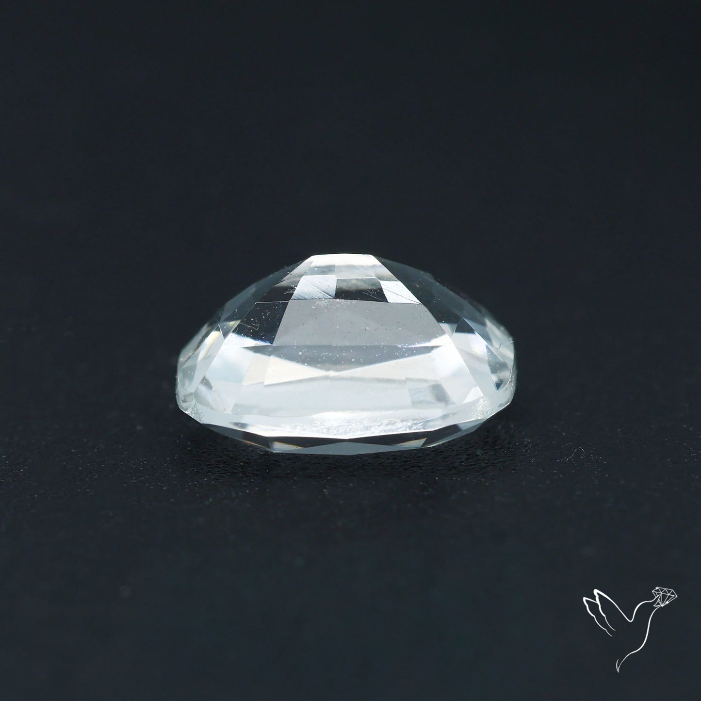 Himalayan Clear Quartz Faceted Fine Cut Gemstone