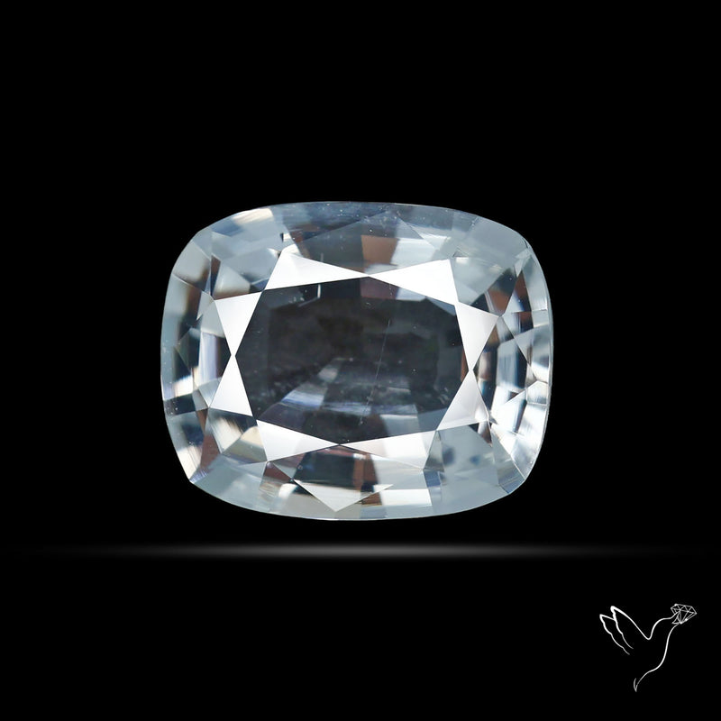 Himalayan Clear Quartz Faceted Fine Cut Gemstone