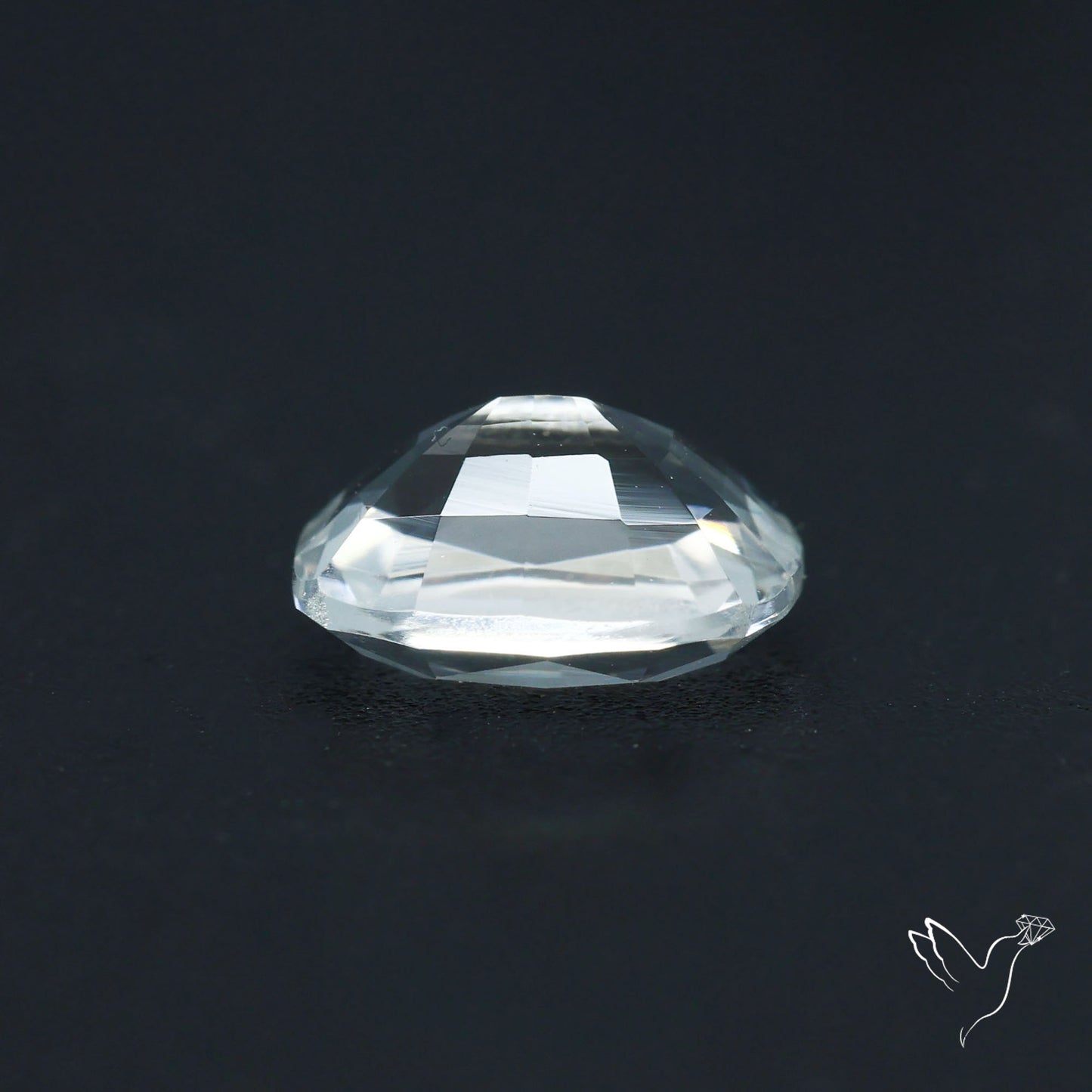 Himalayan Clear Quartz Faceted Fine Cut Gemstone