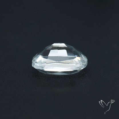 Himalayan Clear Quartz Faceted Fine Cut Gemstone