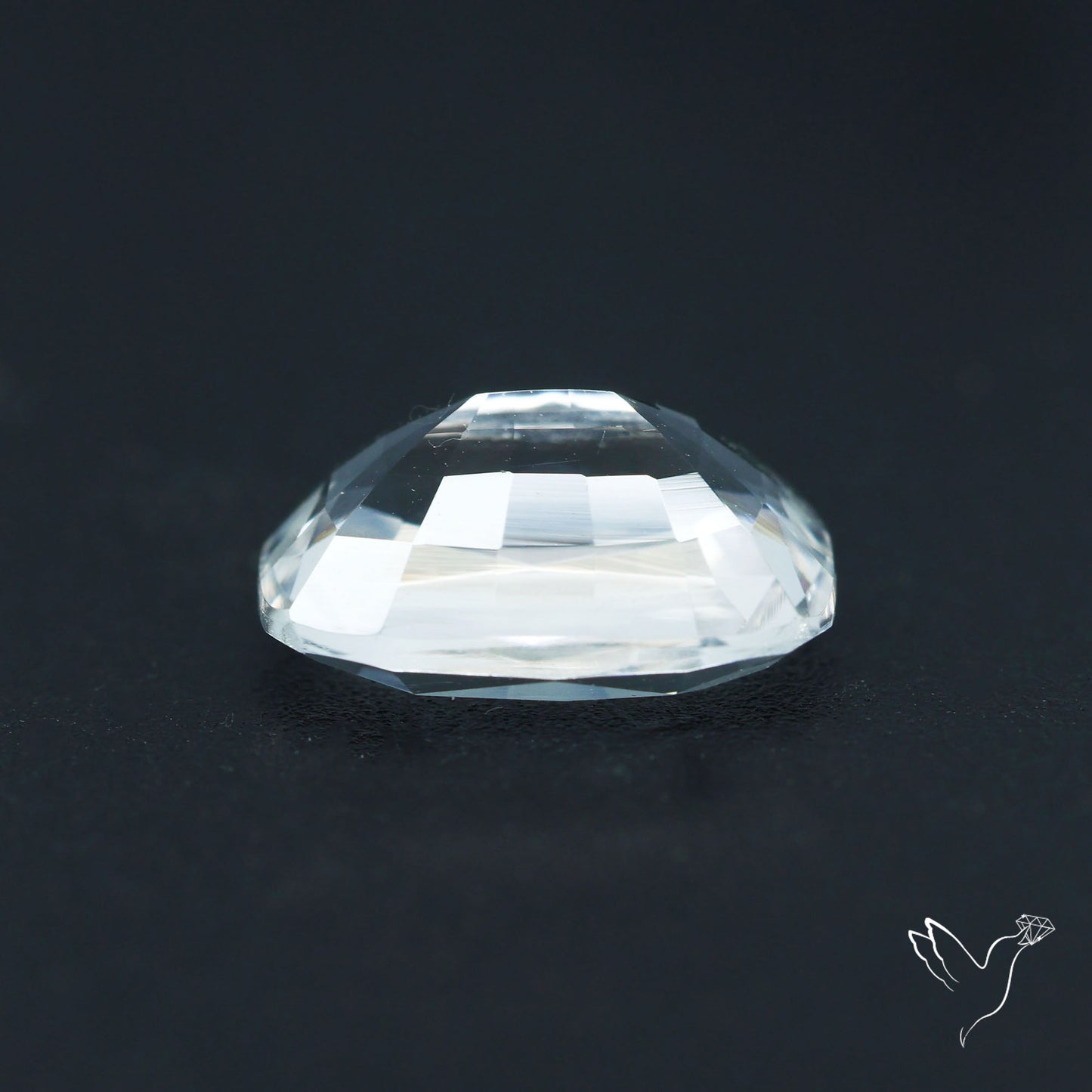 Himalayan Clear Quartz Faceted Fine Cut Gemstone