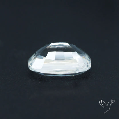 Himalayan Clear Quartz Faceted Fine Cut Gemstone