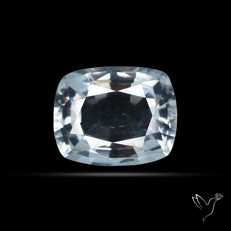 Himalayan Clear Quartz Faceted Fine Cut Gemstone