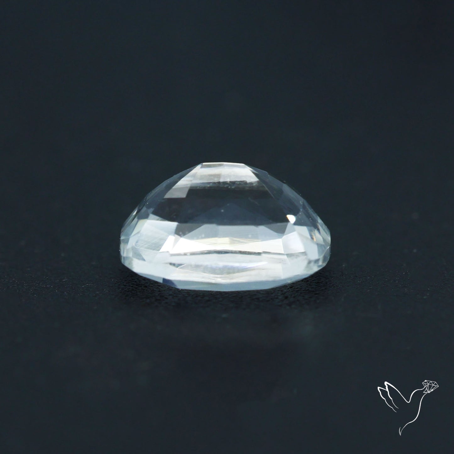 Himalayan Clear Quartz Faceted Fine Cut Gemstone