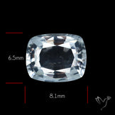 Himalayan Clear Quartz Faceted Fine Cut Gemstone