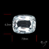 Himalayan Clear Quartz Faceted Fine Cut Gemstone