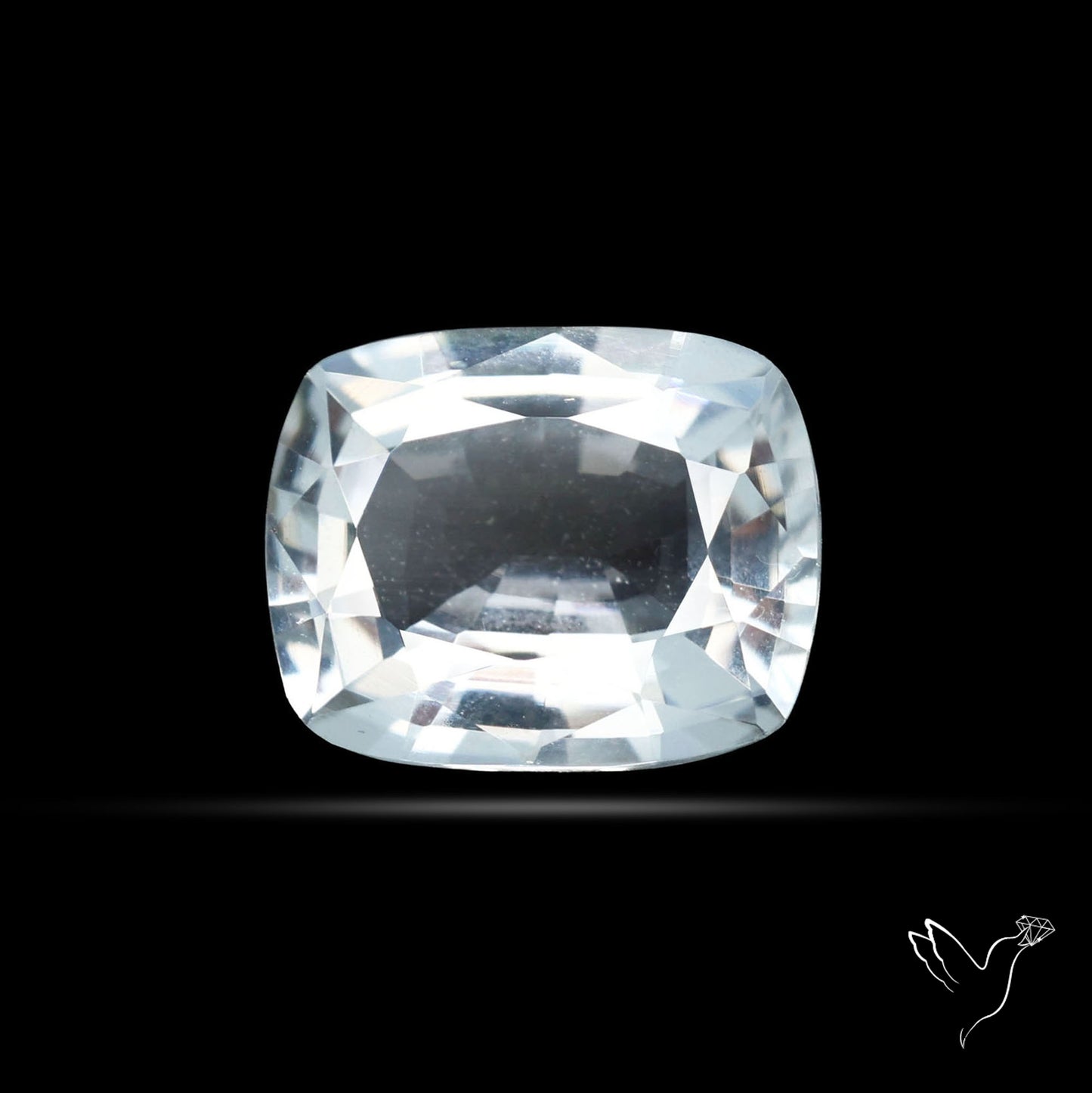 Himalayan Clear Quartz Faceted Fine Cut Gemstone