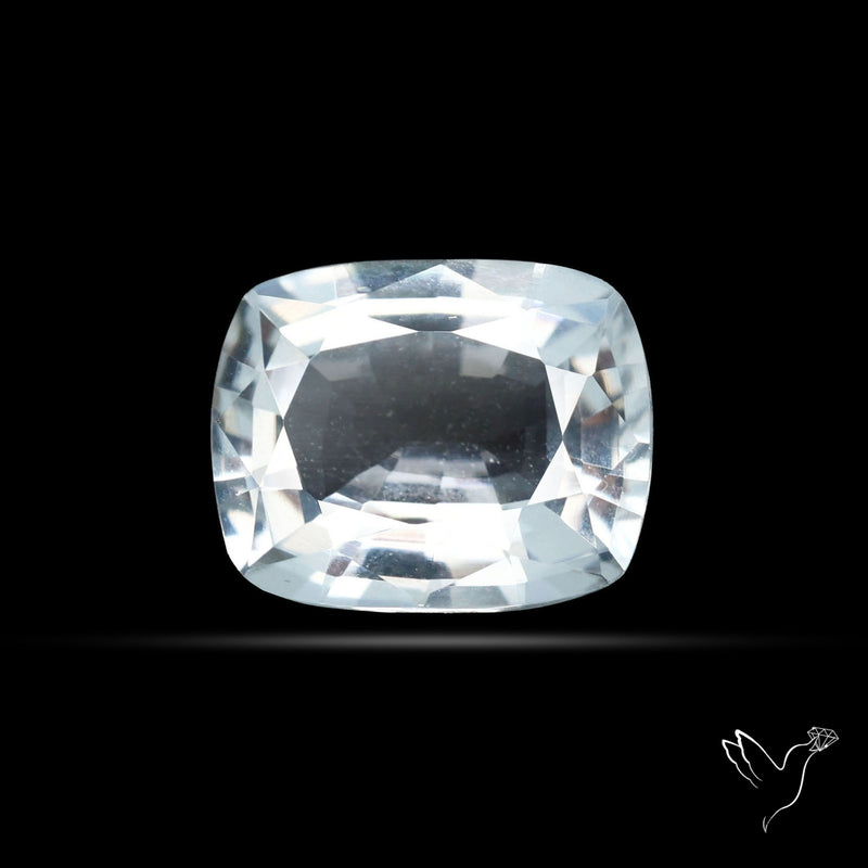 Himalayan Clear Quartz Faceted Fine Cut Gemstone