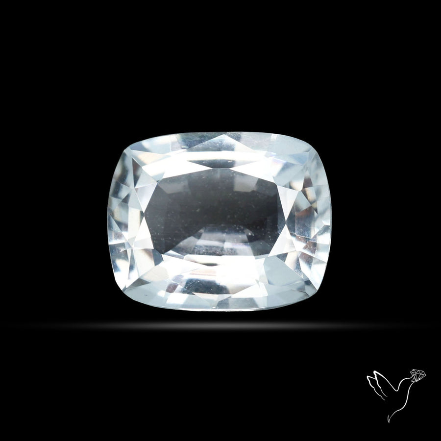 Himalayan Clear Quartz Faceted Fine Cut Gemstone