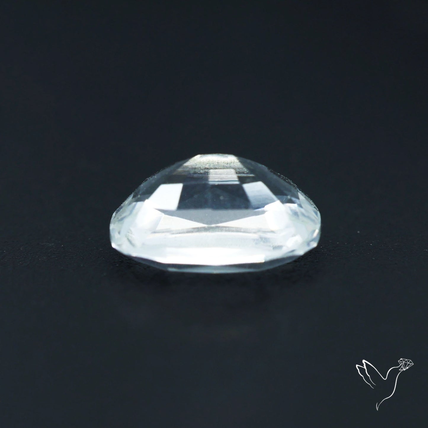 Himalayan Clear Quartz Faceted Fine Cut Gemstone