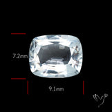 Himalayan Clear Quartz Faceted Fine Cut Gemstone