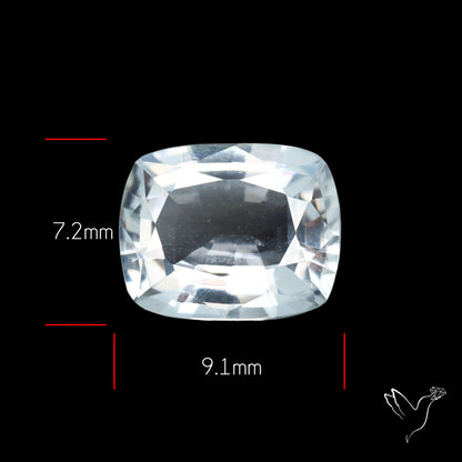 Himalayan Clear Quartz Faceted Fine Cut Gemstone