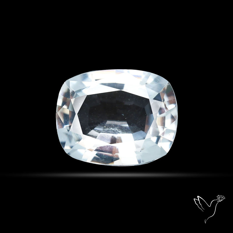 Himalayan Clear Quartz Faceted Fine Cut Gemstone