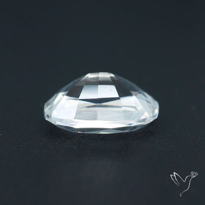 Himalayan Clear Quartz Faceted Fine Cut Gemstone