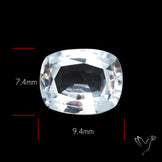 Himalayan Clear Quartz Faceted Fine Cut Gemstone