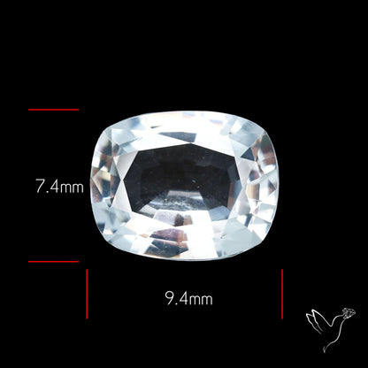 Himalayan Clear Quartz Faceted Fine Cut Gemstone