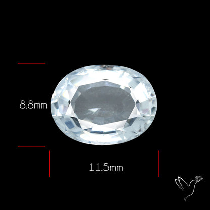 Himalayan Clear Quartz Faceted Fine Cut Gemstone