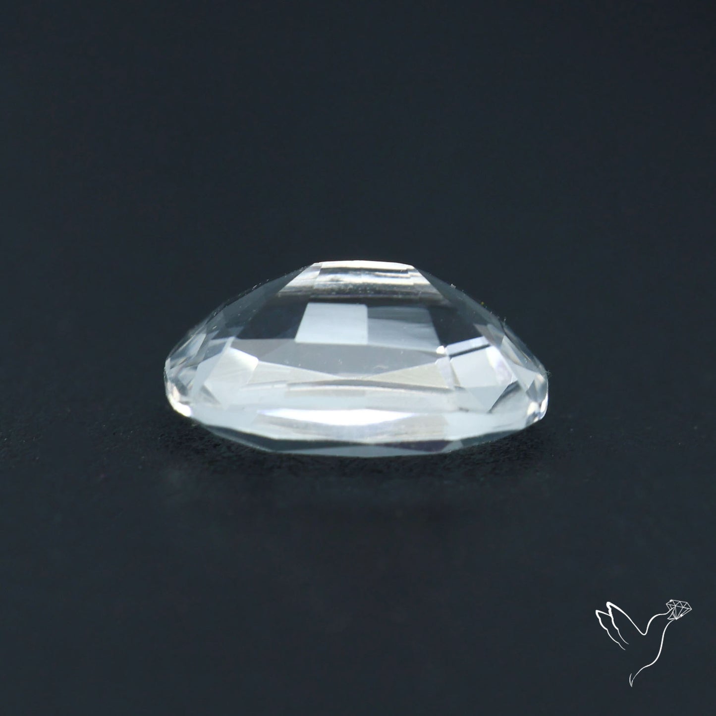 Himalayan Clear Quartz Faceted Fine Cut Gemstone