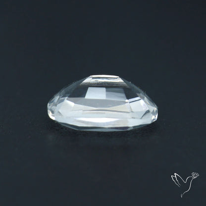 Himalayan Clear Quartz Faceted Fine Cut Gemstone