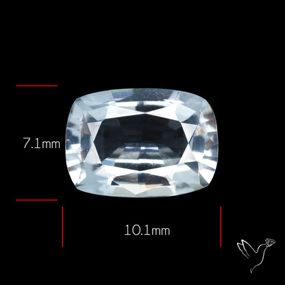 Himalayan Clear Quartz Faceted Fine Cut Gemstone