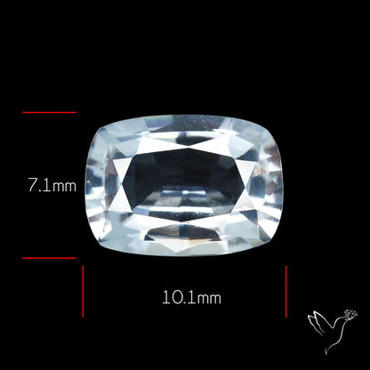 Himalayan Clear Quartz Faceted Fine Cut Gemstone