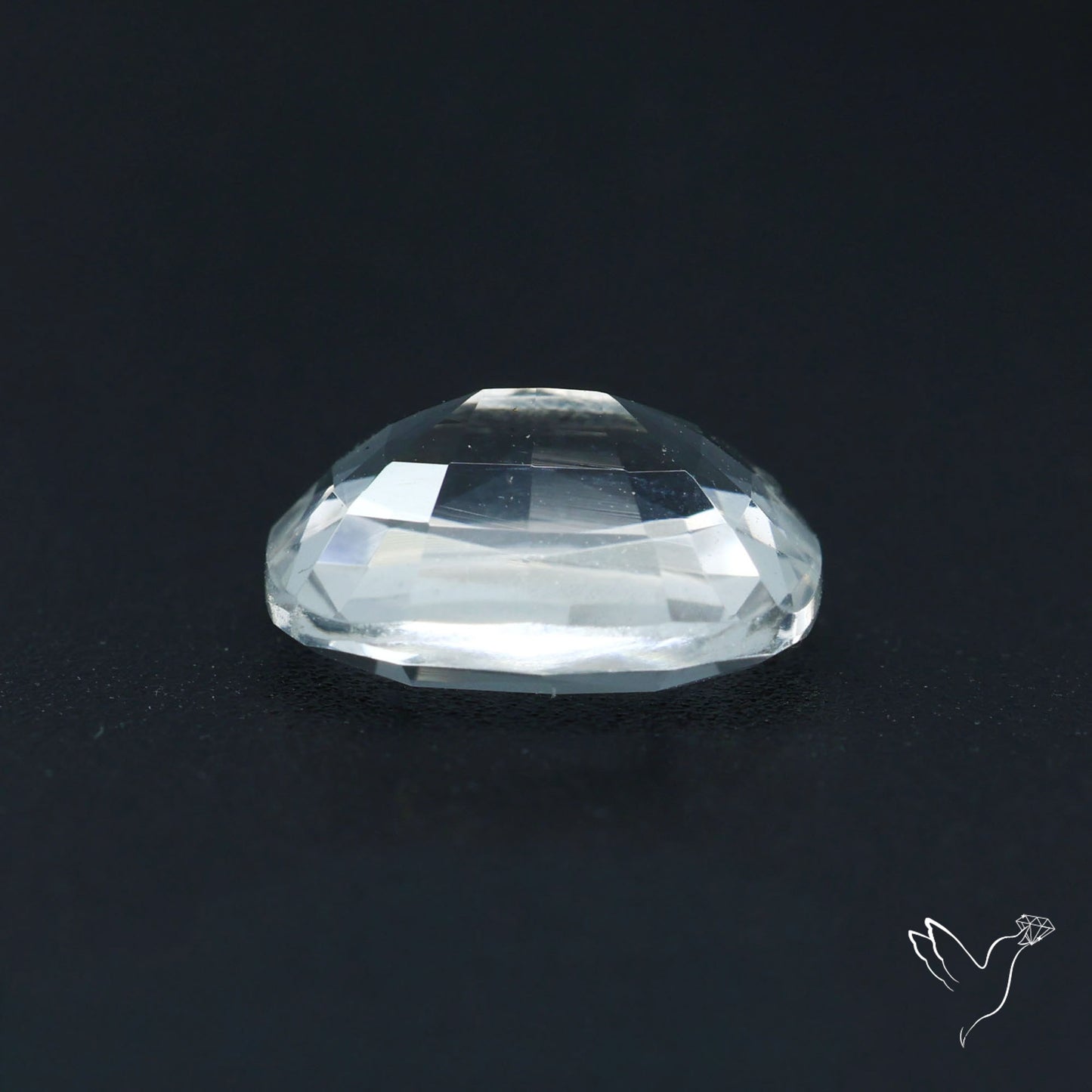 Himalayan Clear Quartz Faceted Fine Cut Gemstone