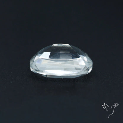 Himalayan Clear Quartz Faceted Fine Cut Gemstone
