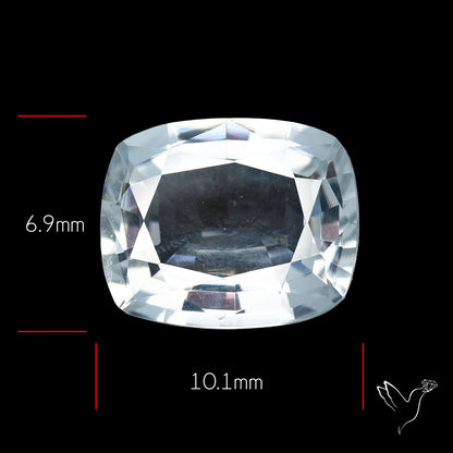 Himalayan Clear Quartz Faceted Fine Cut Gemstone