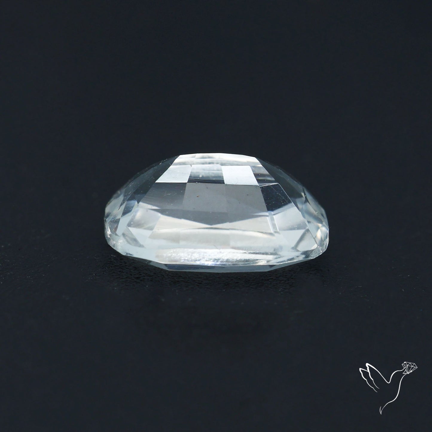 Himalayan Clear Quartz Faceted Fine Cut Gemstone