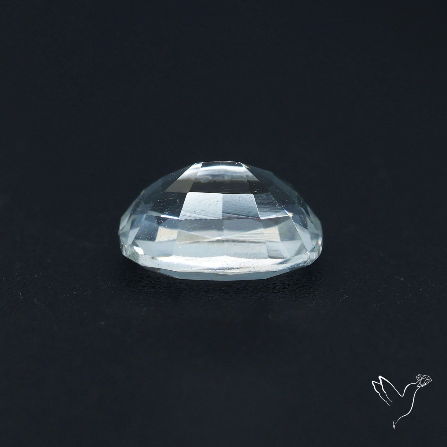 Himalayan Clear Quartz Faceted Fine Cut Gemstone