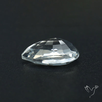Himalayan Clear Quartz Faceted Fine Cut Gemstone