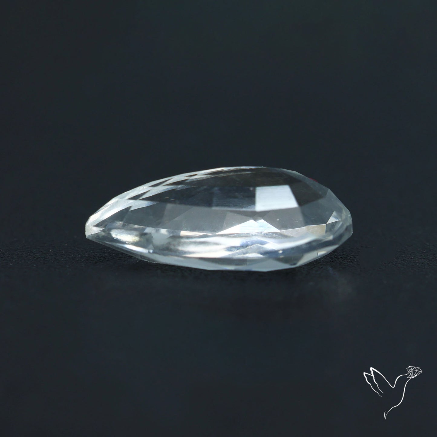 Himalayan Clear Quartz Faceted Fine Cut Gemstone