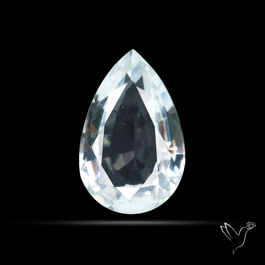 Himalayan Clear Quartz Faceted Fine Cut Gemstone